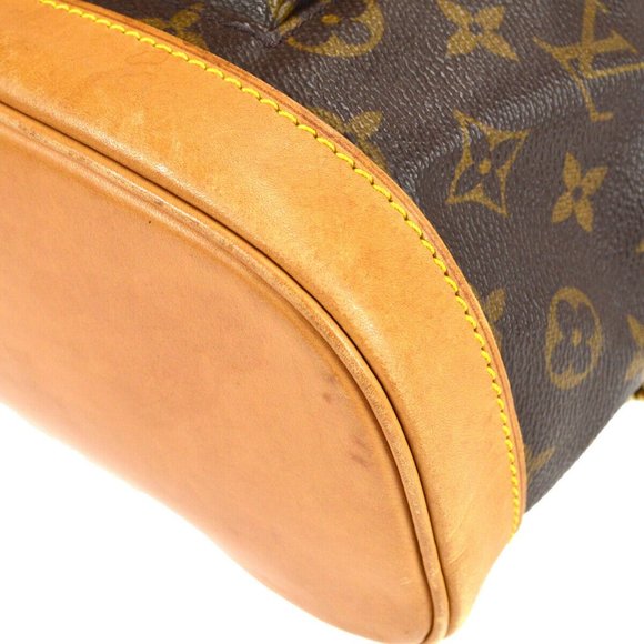 Auth Louis Vuitton Montsouris Mm #33968L78B - Picture 4 of 12